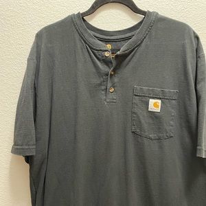 Carhartt Short Sleeve Pocket Henley T-Shirt